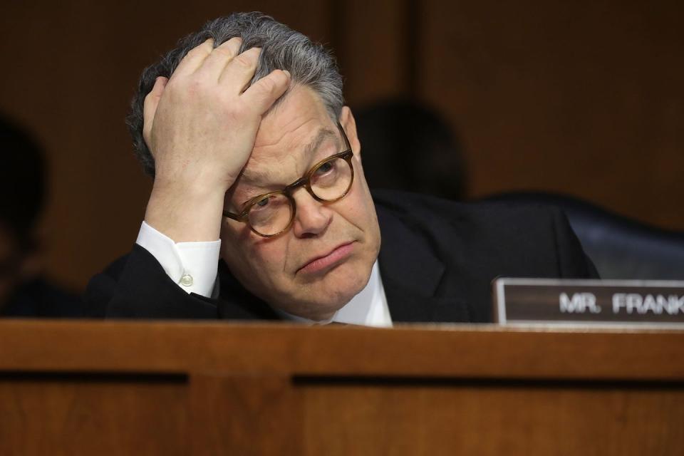 <p>Comedian and media personality Al Franken served as a US Senator representing the state of Minnesota form 2009 until his resignation in 2018 following multiple accusations of sexual misconduct. Since his resignation from the US Senate, the comedian and media personality has hosted <em>The Al Franken Show</em> on SiriusXM. Earlier this year, in an <a href="https://www.google.com/url?q=https%3A%2F%2Fwww.washingtonpost.com%2Fwashington-post-live%2F2022%2F02%2F09%2Ftranscript-capehart-with-al-franken%2F&sa=D&source=editors&ust=1668015751801670&usg=AOvVaw0s4_VXI-QApjBKh8Uec4Ua" rel="nofollow noopener" target="_blank" data-ylk="slk:interview;elm:context_link;itc:0;sec:content-canvas" class="link ">interview </a>with Washington Post Live, the SNL alum expressed interest in possibly running for office again in the future.</p>