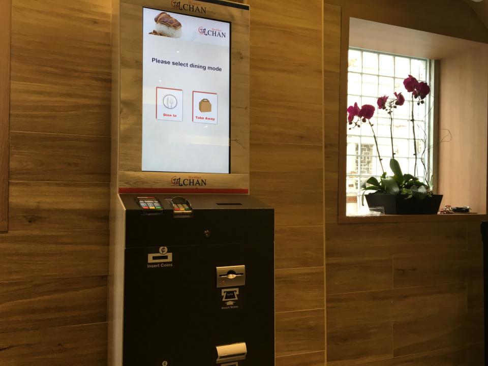 <p>To facilitate queues, customers will be required to make their orders and payment electronically. More of these machines will be added in time for the official opening. </p>