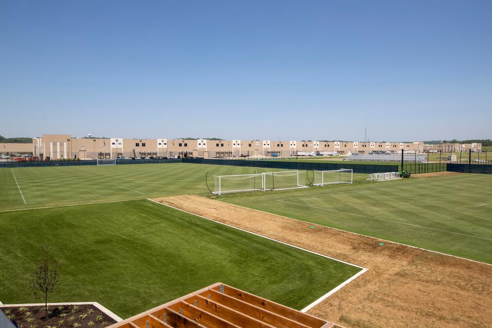 Kansas City Current practice fields.