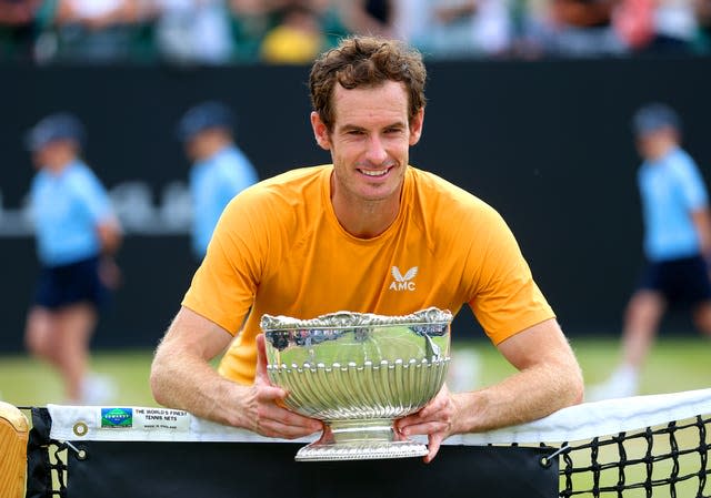 Andy Murray has won the Rothesay Nottingham Open