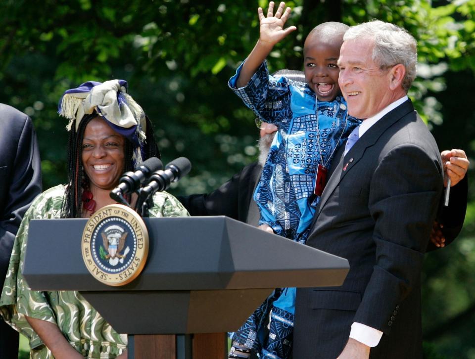 bush pepfar hiv aids