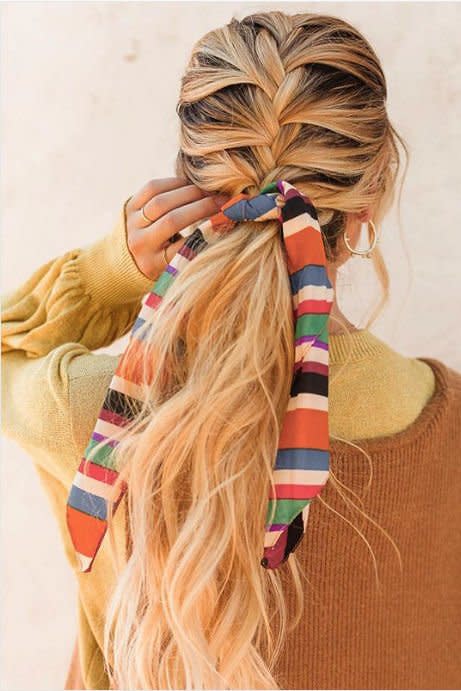 French Braid Ponytail