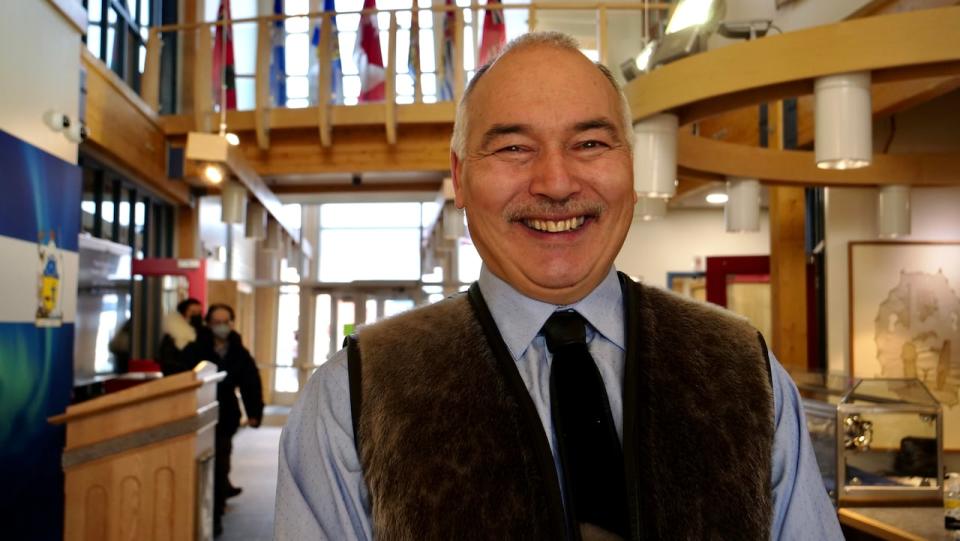 Joe Savikataaq MLA for Arviat South and former Nunavut Premier. 