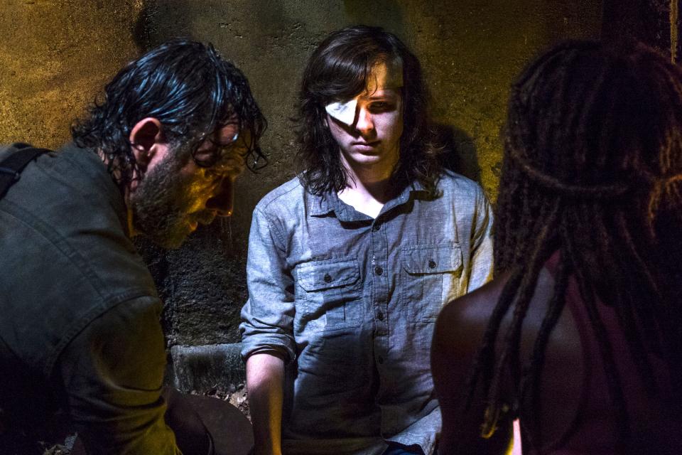 rick carl michonne twd 808