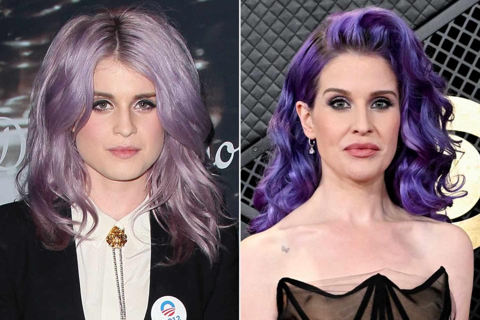 <p>David Livingston/Getty; Gilbert Flores/Billboard via Getty</p> Kelly Osbourne through the years