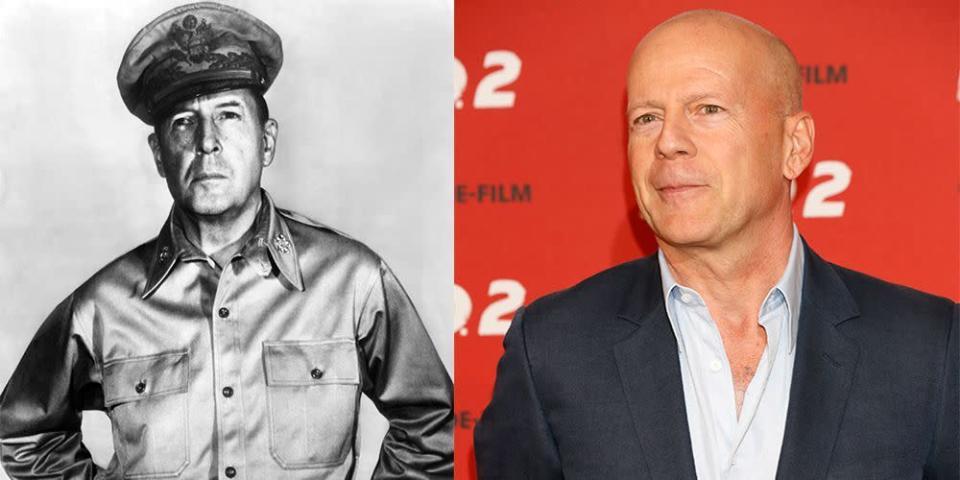 Bruce Willis/General Douglas MacArthur