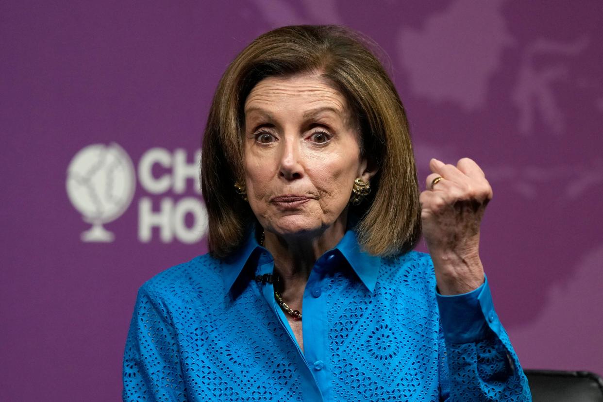 Britain US Pelosi (Copyright 2021 The Associated Press. All rights reserved)