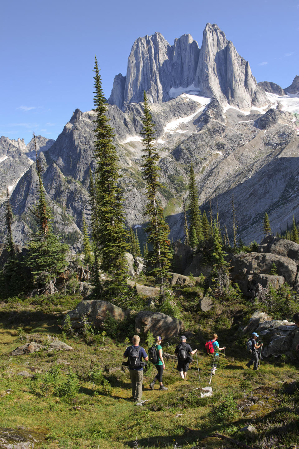 heli hiking in canada