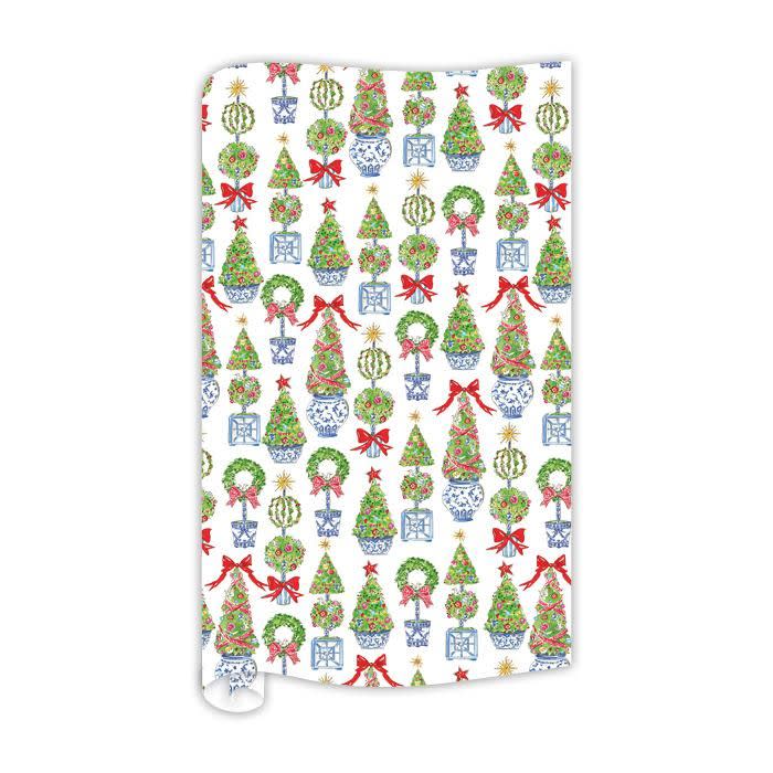 <p>rosannebeck.com</p><p><strong>$16.00</strong></p><p><a href="https://rosannebeck.com/collections/christmas-wrapping-paper/products/handpainted-holiday-merry-and-bright-topiary-pattern-wrapping-paper" rel="nofollow noopener" target="_blank" data-ylk="slk:Shop Now;elm:context_link;itc:0;sec:content-canvas" class="link ">Shop Now</a></p>