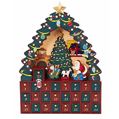 Kurt Adler Christmas Tree 24-Piece Advent Calendar (Amazon / Amazon)