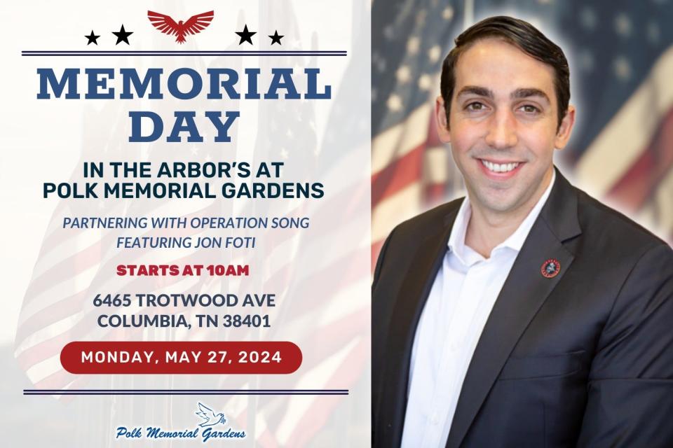 Polk Memorial Gardens will once again host its annual Memorial Day ceremony Monday, partnering with Operation Song CEO Jon Futi.