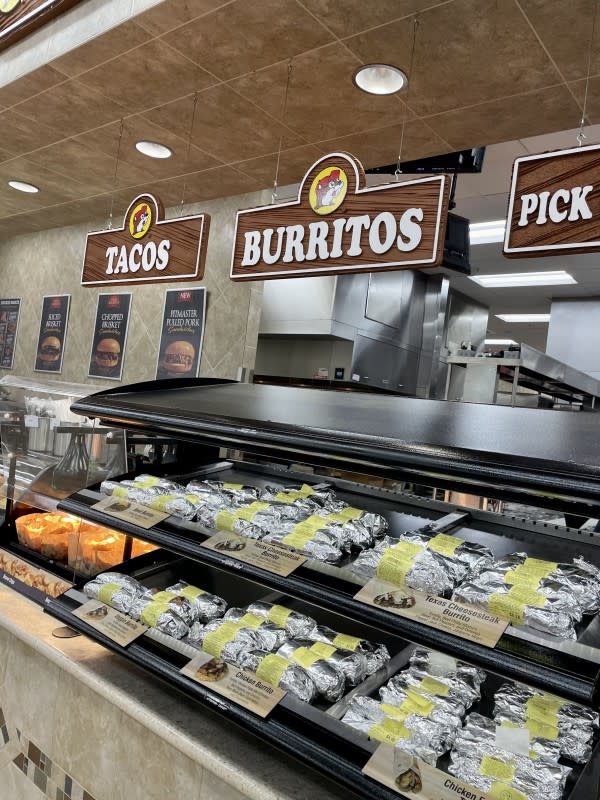 Buc-ee's burritos<p>Krista Marshall</p>