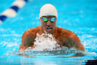 Remember how Brendan Hansen and Eric Shanteau were supposed to win the 200-meter breaststroke? Neither of them even finished second, as Clark Burckle took the other London spot with a time of 2 minutes, 9.97 seconds at the trials. (Photo by Jamie Squire/Getty Images)