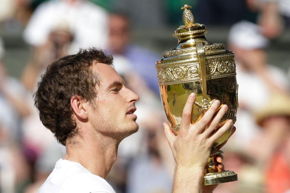 Two-time Wimbledon champion Andy Murray could be in action on the day of the election (Getty Images)