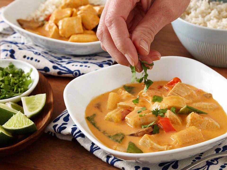 Slow Cooker Red Curry Chicken