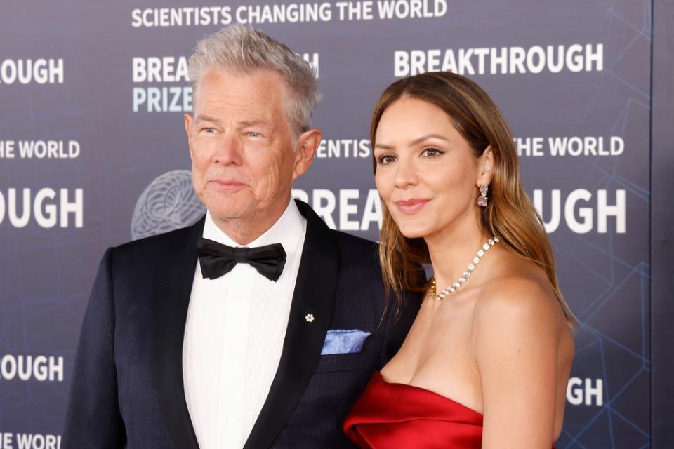 Katharine McPhee, husband David Foster