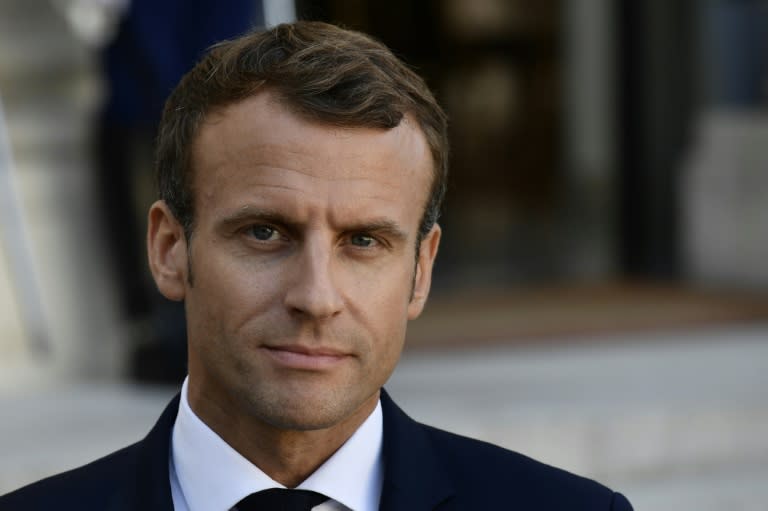 Polls indicate French President Emmanuel Macron's approval rating has slipped to 30 percent