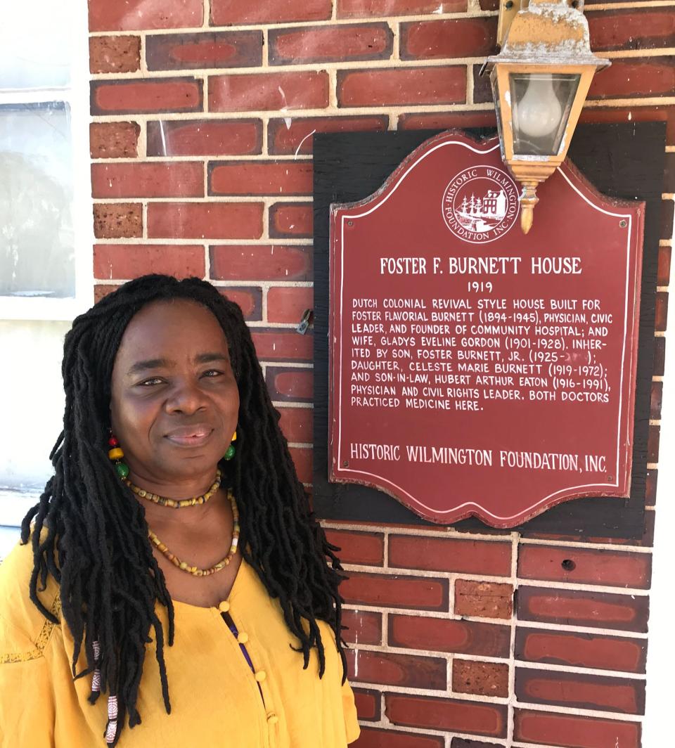 Islah Speller, founder and executive director of the Burnett-Eaton Museum Foundation in Wilmington. The foundation is located in the former home of prominent Black Wilmington doctor Foster F. Burnett.