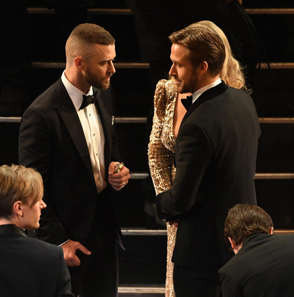 Ryan Gosling and Justin Timberlake
