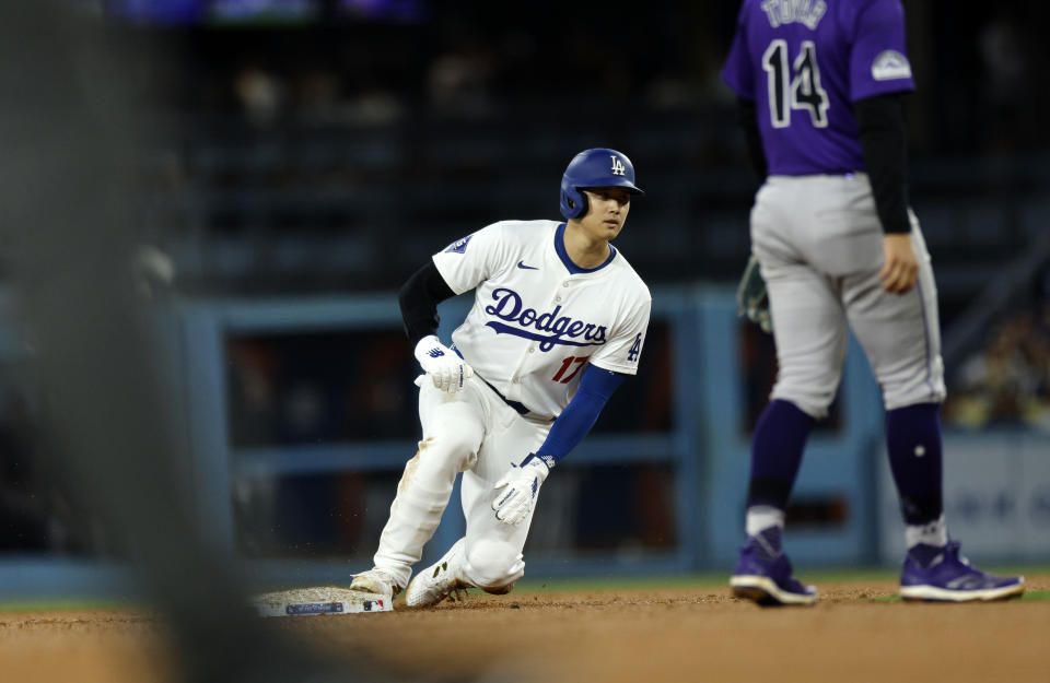 大谷翔平。(Photo by Kevork Djansezian/Getty Images)