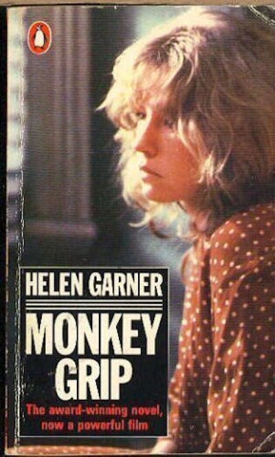 The film-tie in cover of Monkey Grip. Abebooks