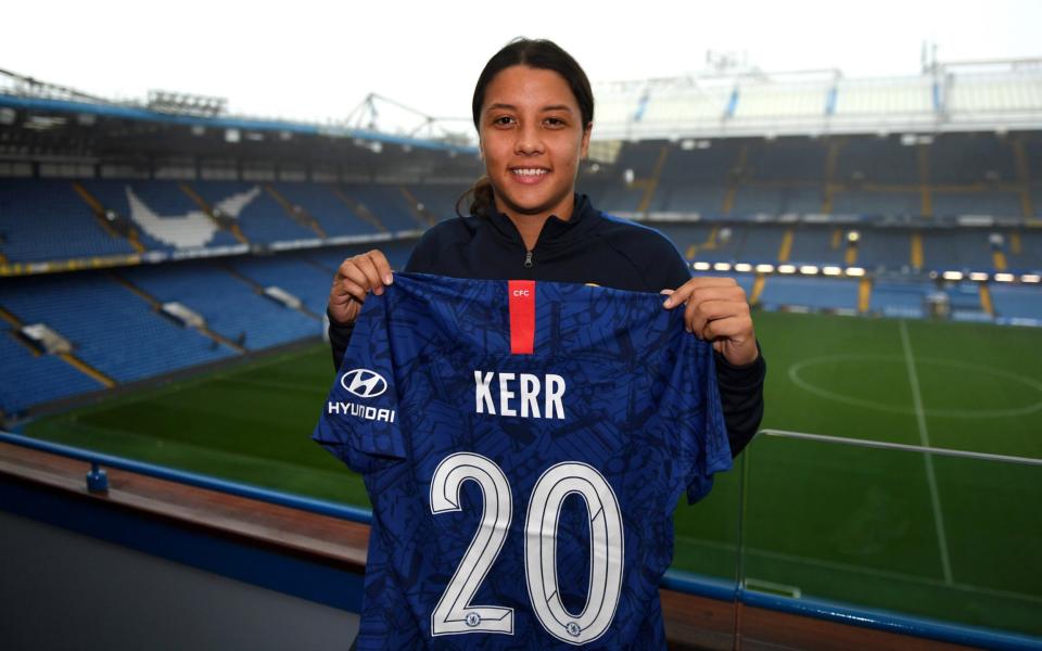 Sam Kerr had previously split her playing time between Perth Glory in the Australian W-League, then Chicago Red Stars in America’s National Women’s Soccer League  - Chelsea FC