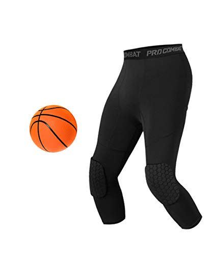 6) Unlimit Basketball Pants with Knee Pads