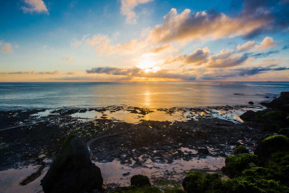 綠島朝日溫泉（圖片來源：東部海岸國家風景區管理處）