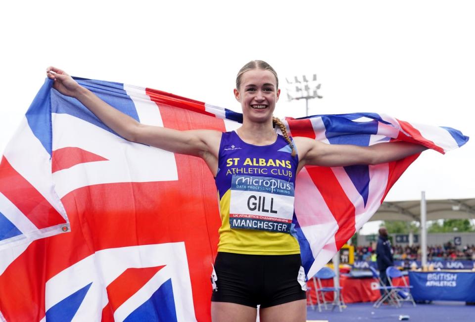 Phoebe Gill is on the fast-track to success (David Davies/PA Wire/PA Images)