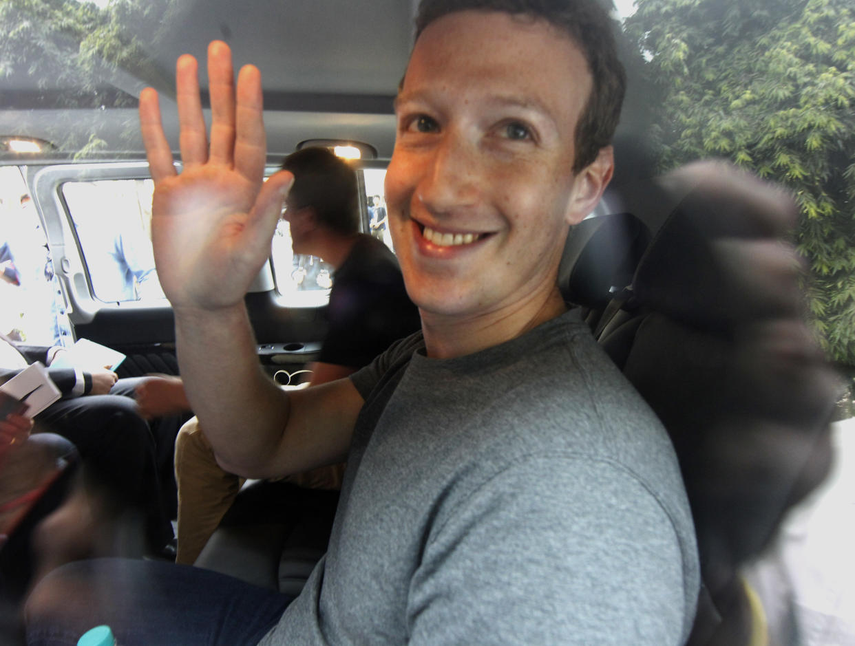 Facebook CEO Mark Zuckerberg At IIT Delhi