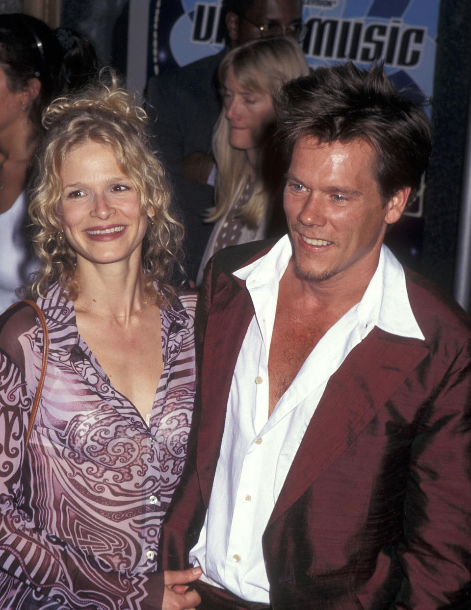 Sedgwick and Bacon at the MTV Video Music Awards at Radio City Music Hall in New York City.