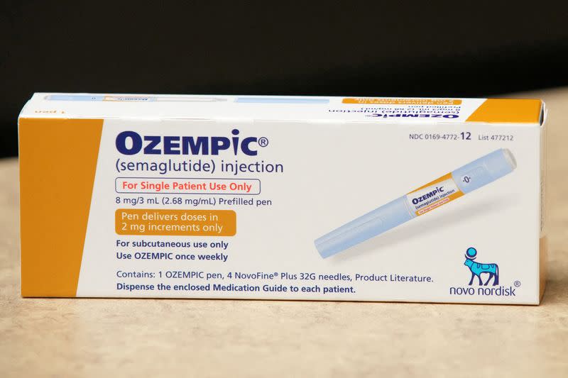 Ozempic is displayed in a pharmacy in Provo