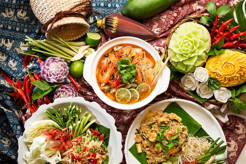 3月21日至4月14日每日午間及晚餐時段凱菲屋推出「遊食曼谷 AROY MAK 」泰國美食節。（圖／飯店旅宿業者提供）