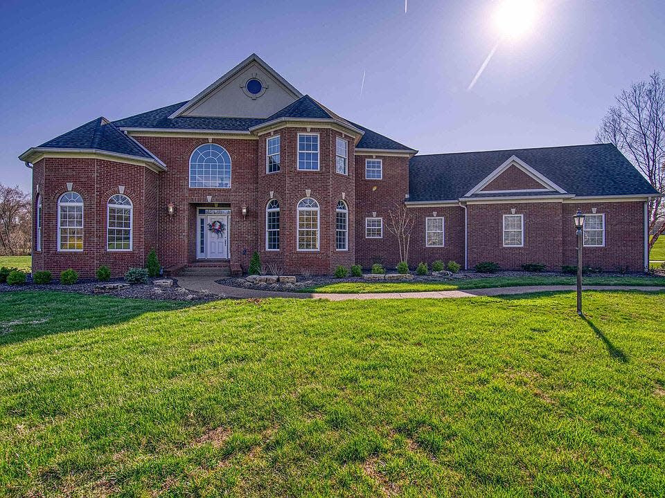 This home at 13850 Castle Brook Rd is among the top five homes sold in May 2023 in Vanderburgh County.