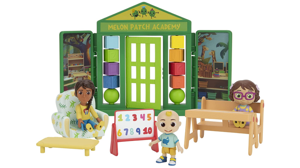 Best CoComelon toys: School Time Deluxe Playtime Set.