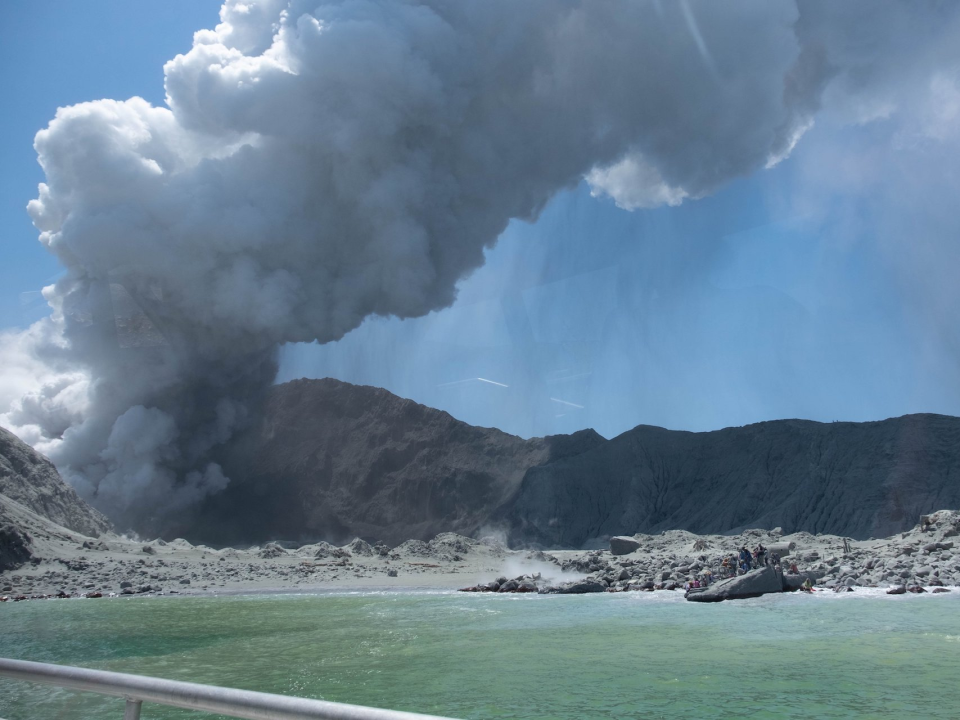 New Zealand volcano