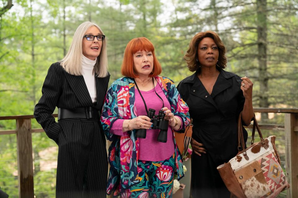 Diane Keaton, Kathy Bates and Alfre Woodard play friends who get back together at a reunion at the summer camp where they met 40 years earlier in "Summer Camp."
