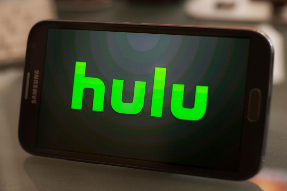 Hulu app on android mobile screen