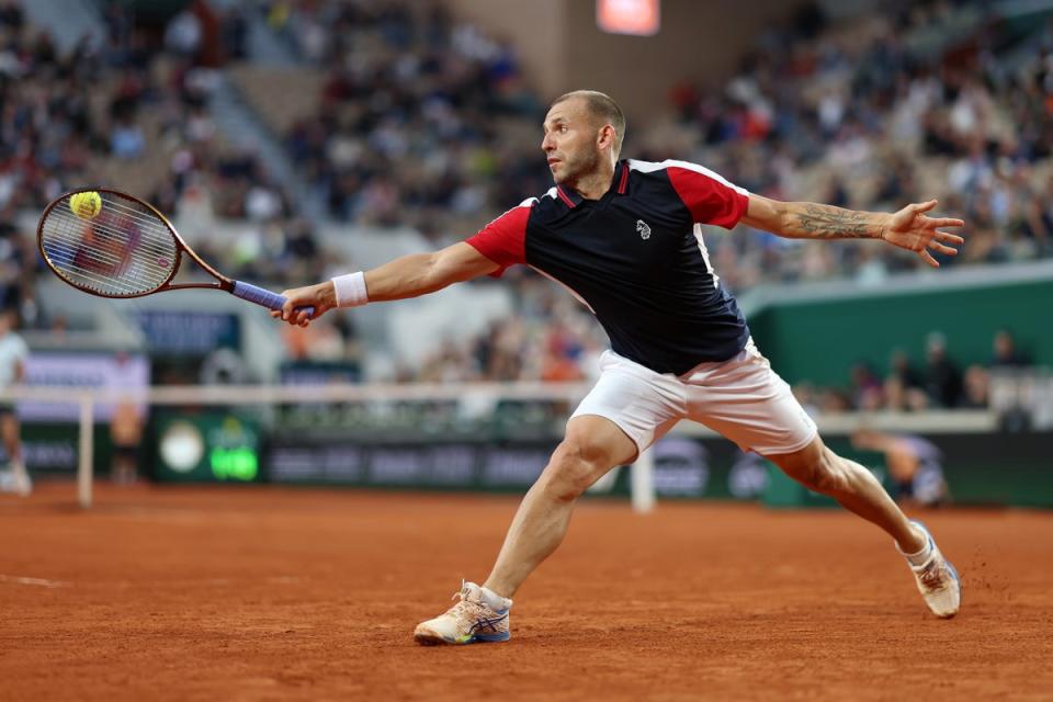 Dan Evans has insisted British tennis is still in a strong place (Getty Images)