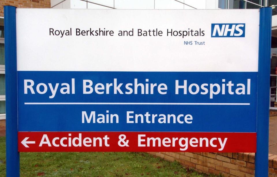 Royal Berkshire Hospital has yet to respond to the allegation (NHS)