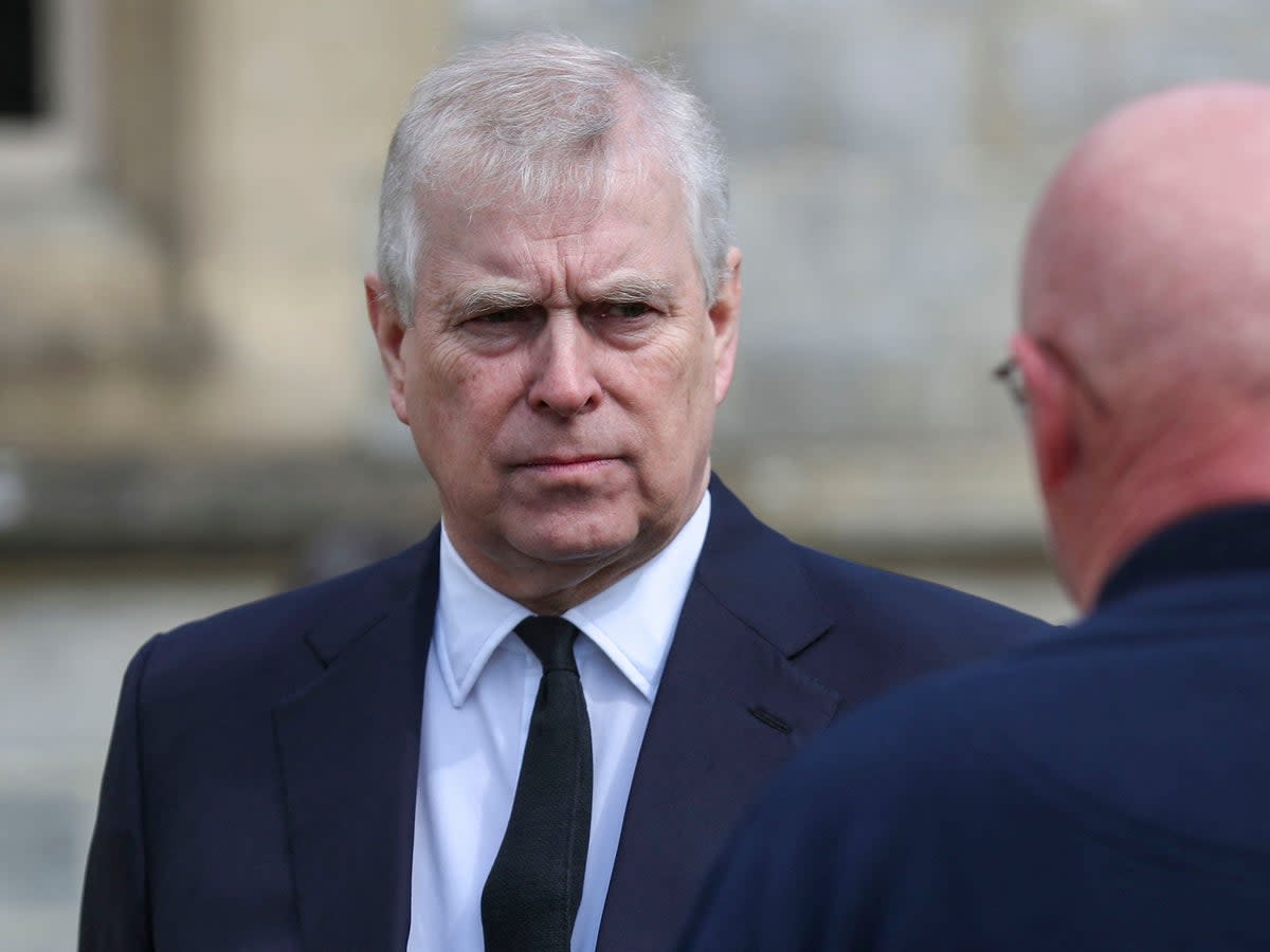 Prince Andrew stayed at Epstein’s Manhattan for five days in 2010 (POOL/AFP via Getty Images)