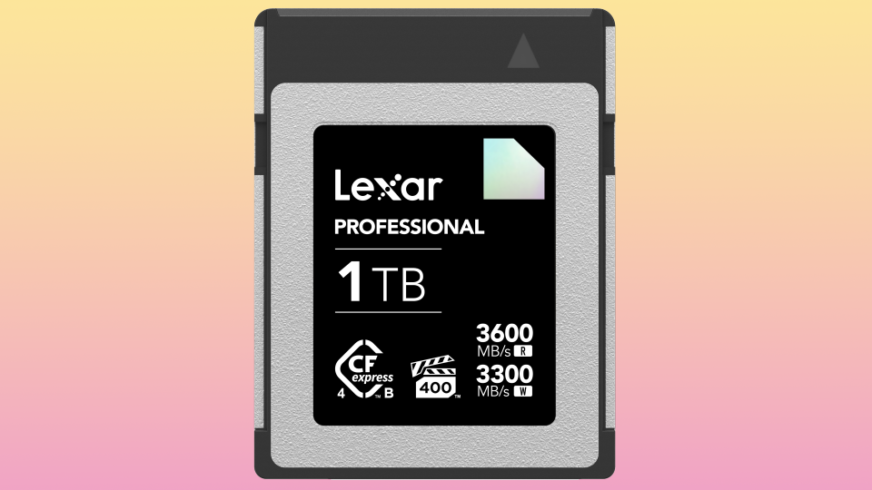 Lexar CFexpress cards CES 2024