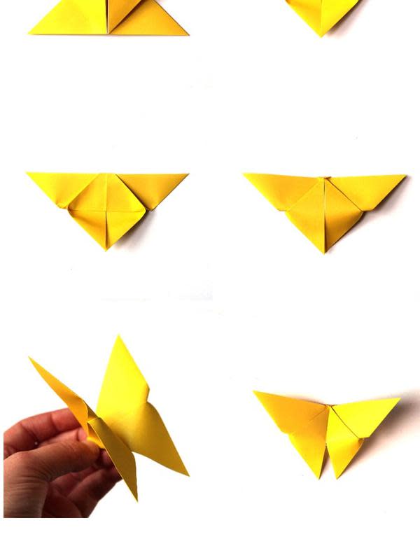 Origami kupu-kupu