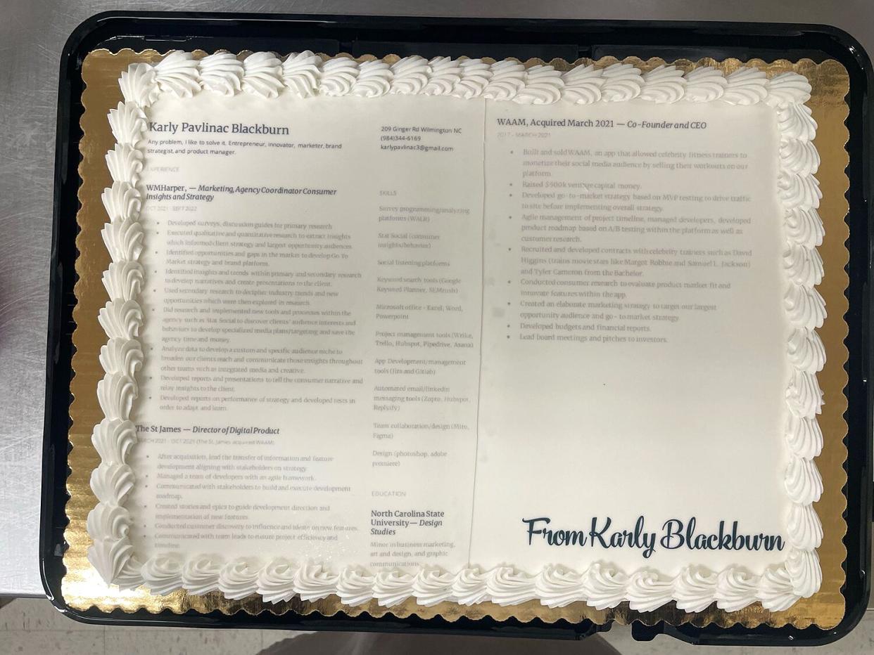 NC Woman Goes Viral Over Nike Cake For Job Application