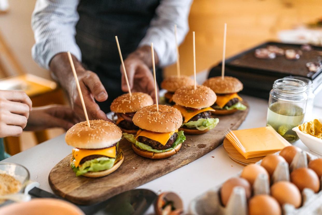 Wolfgang Puck Mini Burgers