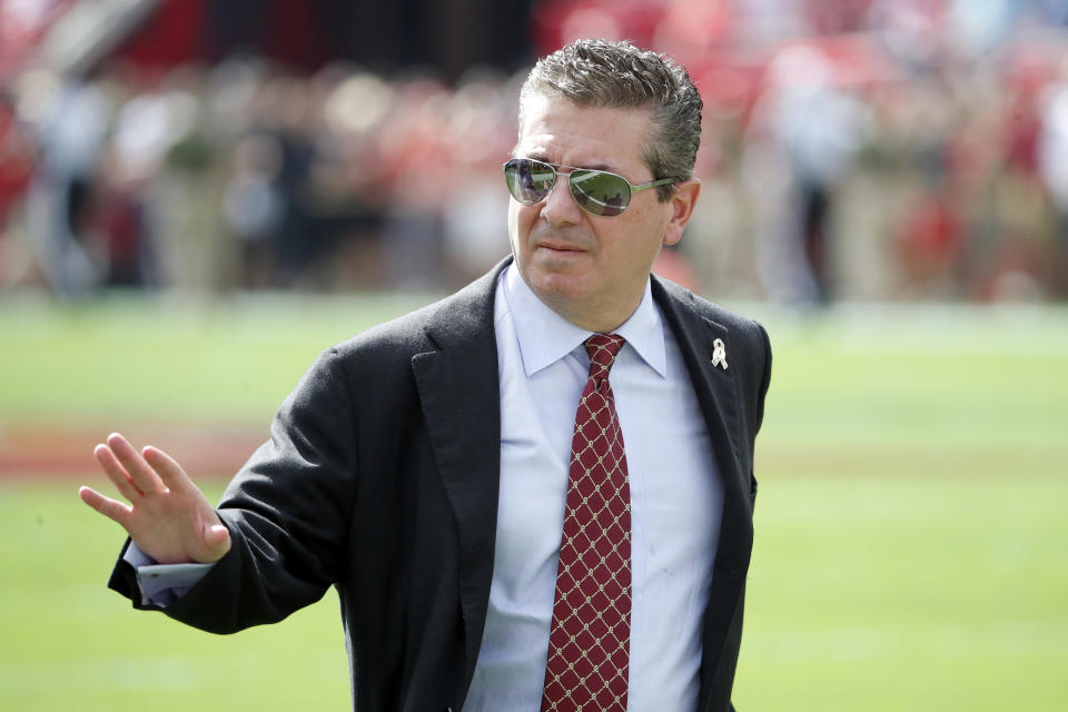 Washington franchise owner Daniel Snyder has owned the team for 20 years. (AP)