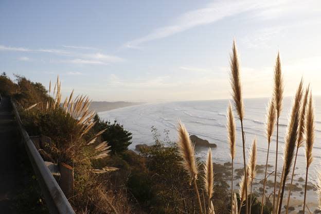 Scenic Drive in Trinidad, Calif. A popular hangout spot for Humboldt State students 15 minutes north of Arcata. (Photo by Freddy Brewster)