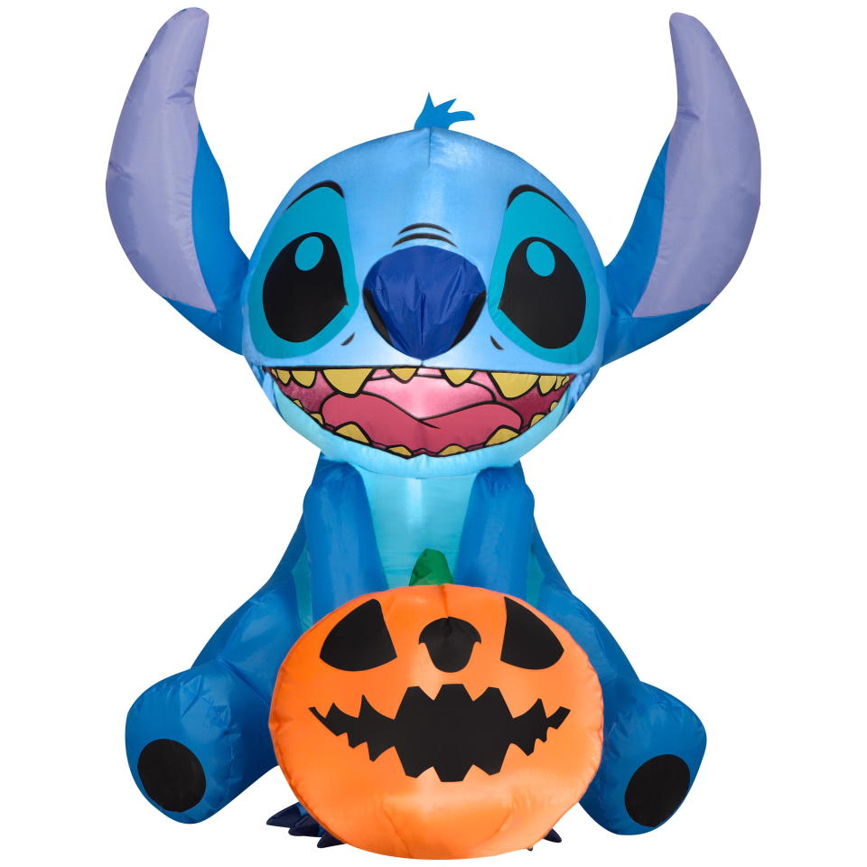 <p><a href="https://go.redirectingat.com?id=74968X1596630&url=https%3A%2F%2Fwww.walmart.com%2Fip%2FDisney-Airblown-Inflatables-Stitch-from-Lilo-Stitch%2F792352138&sref=https%3A%2F%2Fwww.womansday.com%2Fhome%2Fdecorating%2Fg61170509%2Fbest-disney-halloween-decorations%2F" rel="nofollow noopener" target="_blank" data-ylk="slk:Shop Now;elm:context_link;itc:0;sec:content-canvas" class="link ">Shop Now</a></p><p>Airblown Inflatable Stitch </p><p>walmart.com</p><p>$44.99</p>