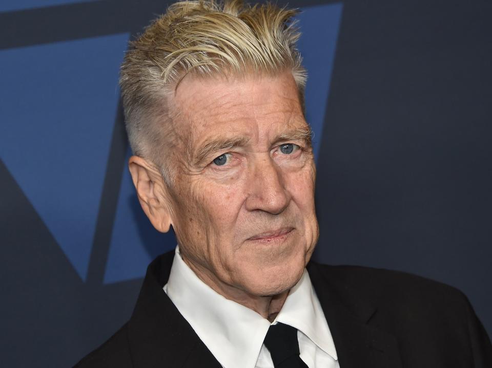 US filmmaker David Lynch arrives to attend the 11th Annual Governors Awards gala hosted by the Academy of Motion Picture Arts and Sciences at the Dolby Theater in Hollywood on October 27, 2019. (Photo by Chris Delmas / AFP) (Photo by CHRIS DELMAS/AFP via Getty Images)