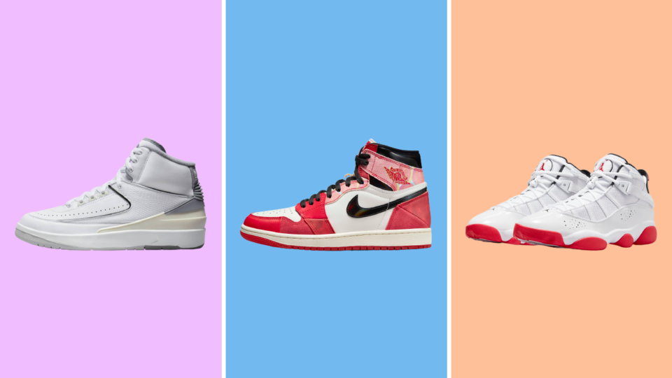 Shop 'AIR'-inspired style with Air Jordan's in the latest men's styles.